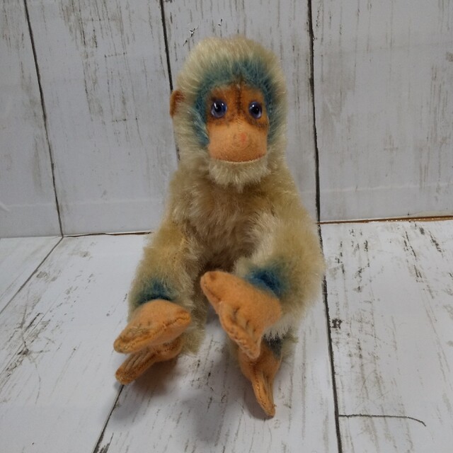 Steiff(シュタイフ)のシュタイフ サルのGibbon レア ヴィンテージ Steiff  ドイツ 希少 エンタメ/ホビーのおもちゃ/ぬいぐるみ(ぬいぐるみ)の商品写真