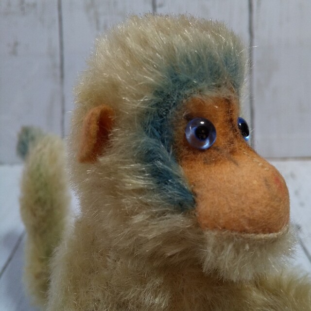 Steiff(シュタイフ)のシュタイフ サルのGibbon レア ヴィンテージ Steiff  ドイツ 希少 エンタメ/ホビーのおもちゃ/ぬいぐるみ(ぬいぐるみ)の商品写真