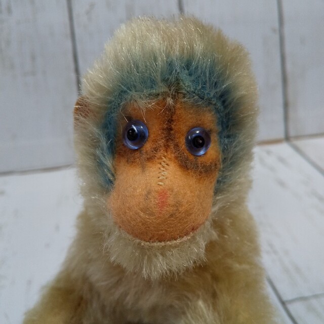 Steiff(シュタイフ)のシュタイフ サルのGibbon レア ヴィンテージ Steiff  ドイツ 希少 エンタメ/ホビーのおもちゃ/ぬいぐるみ(ぬいぐるみ)の商品写真