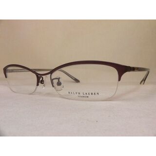 ラルフローレン(Ralph Lauren)のRALPH LAUREN 眼鏡 フレーム メタルブロー風 ラルフ・ローレン(サングラス/メガネ)