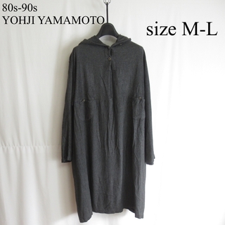 ヨウジヤマモト(Yohji Yamamoto)の80s-90s YOHJI YAMAMOTO プルオーバー ロング ワンピース(ロングワンピース/マキシワンピース)