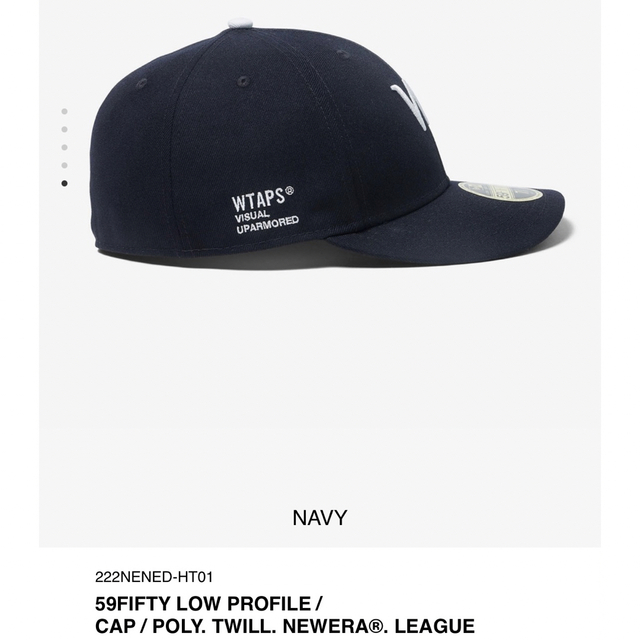 W)taps - WTAPS NEW ERA キャップ ネイビー Mサイズ ダブルタップスの ...