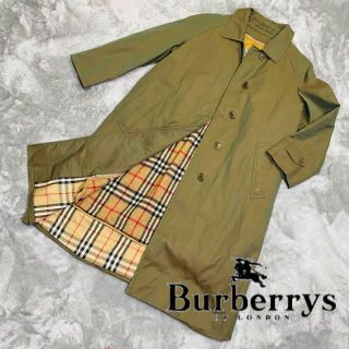 バーバリー(BURBERRY)の【Burberry's】美品　ステンカラー　ライナー　ノバチェック柄　Mサイズ(ステンカラーコート)