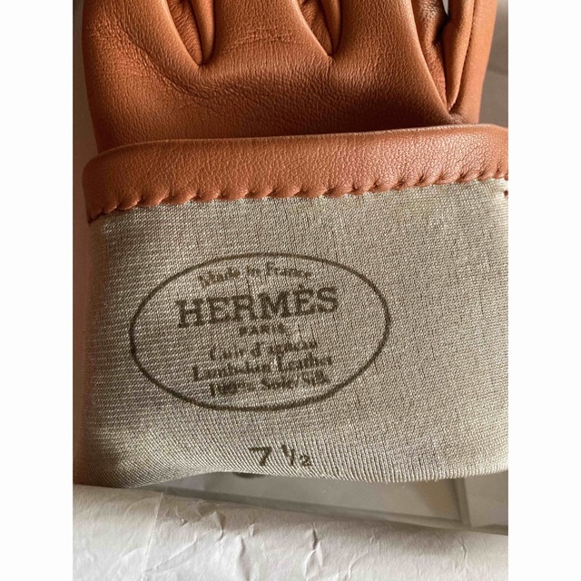 Hermes(エルメス)のHERMES  グローブ　ラムレザー　 レディースのファッション小物(手袋)の商品写真