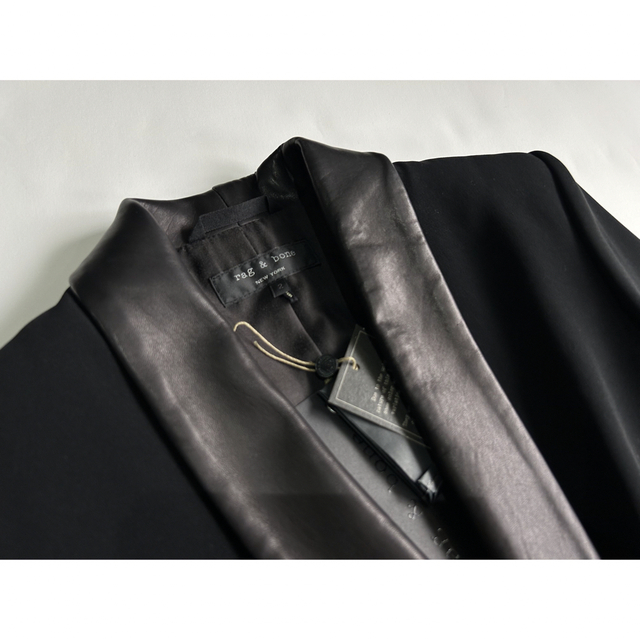 Rag & Bone(ラグアンドボーン)の【未使用品•サイズ2】rag&born テイラードジャケット/ブラック レディースのジャケット/アウター(テーラードジャケット)の商品写真