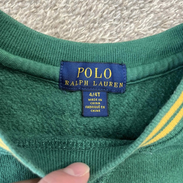 POLO RALPH LAUREN(ポロラルフローレン)のラルフローレン　トレーナー　110 キッズ/ベビー/マタニティのキッズ服男の子用(90cm~)(Tシャツ/カットソー)の商品写真