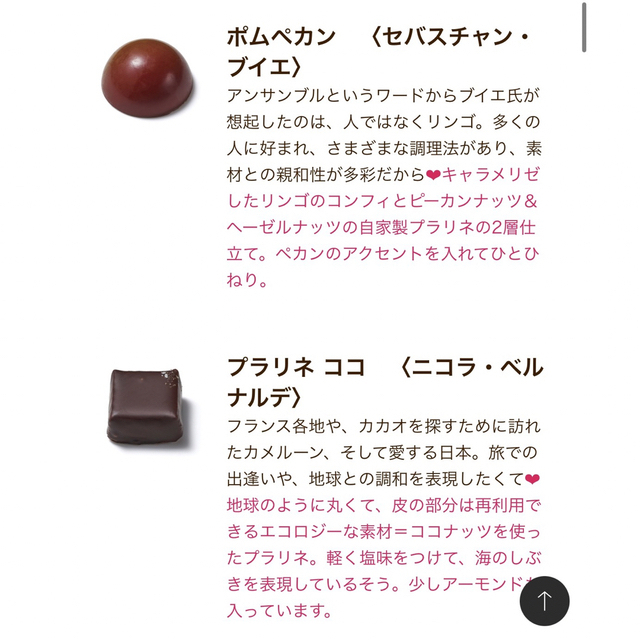 サロンデュショコラ　セレクションボックス　セレクションBOX 食品/飲料/酒の食品(菓子/デザート)の商品写真