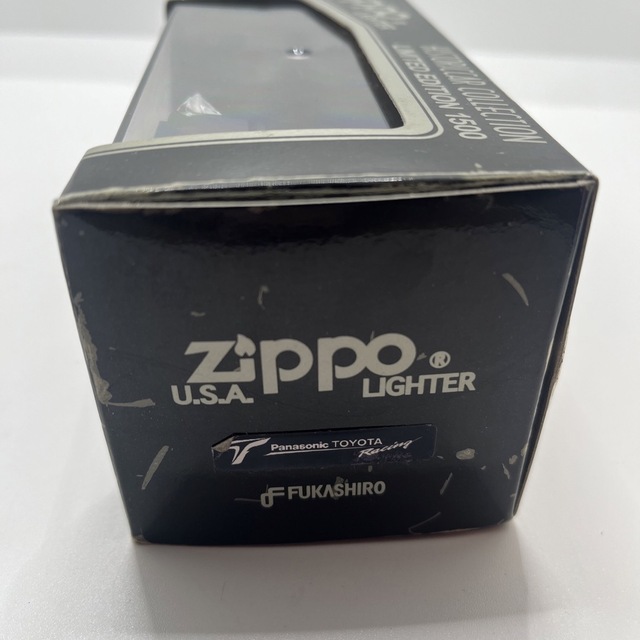 ZIPPO(ジッポー)の限定品 トヨタ パナソニック TF103 O.パニス&トヨタF1  zippo メンズのファッション小物(タバコグッズ)の商品写真