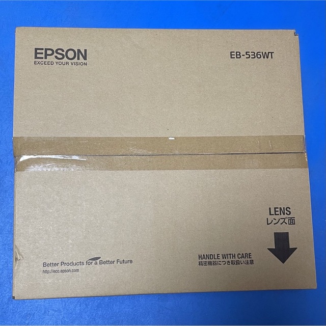 EPSON(エプソン)のEPSON  プロジェクター EB-536WT スマホ/家電/カメラのテレビ/映像機器(プロジェクター)の商品写真