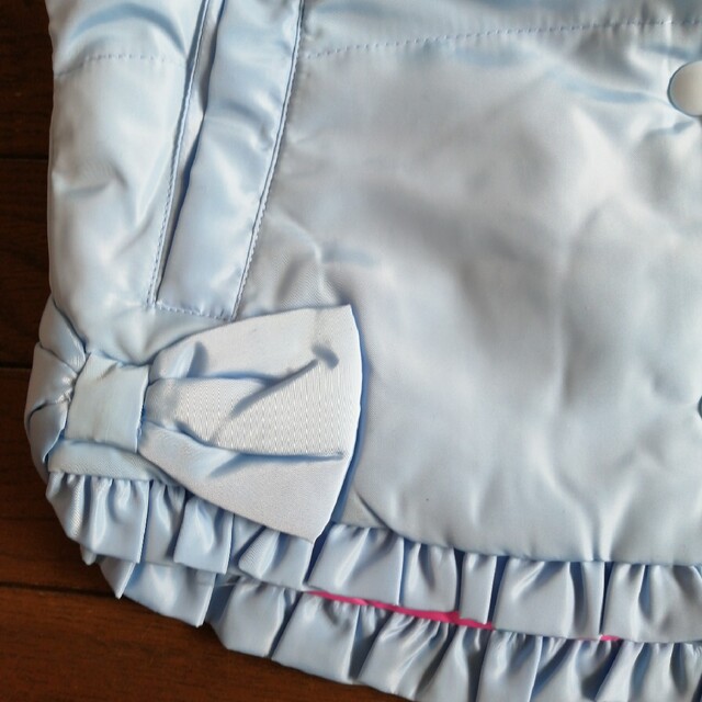新品未使用♡アースマジック♡マフィーちゃんリバーシブルダウンベスト②