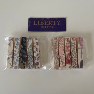 リバティ(LIBERTY.)の【ハンドメイド】リバティプリント　クリップNo.8 5個入り×2(その他)