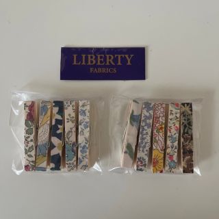 リバティ(LIBERTY.)の【ハンドメイド】リバティプリント クリップNo.12  5個入り(その他)