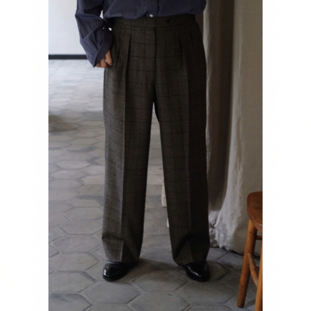 店舗安い 000 Dress Trousers (HS)kakinoha スラックス | kasama-hisa.jp