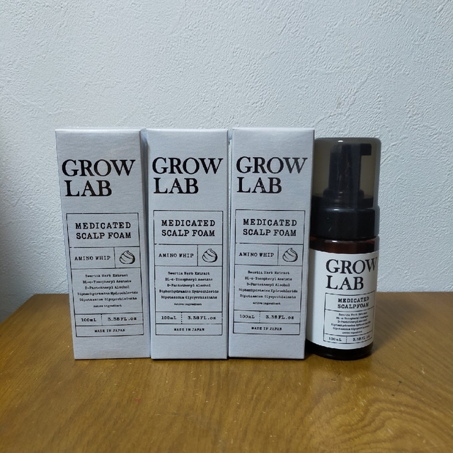 GROW LAB グロウラボ メディケイテッドスカルプフォーム 100ml 高評価 ...