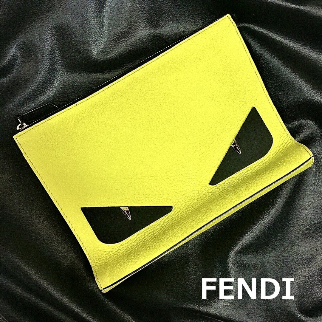 FENDI モンスター 20SS フェンディ クラッチバッグ 7VA433 A7TJ 【004】