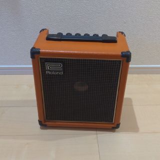 ローランド(Roland)のギターアンプ　roland cube20初代　ジャパンビンテージ　オレンジ系(ギターアンプ)