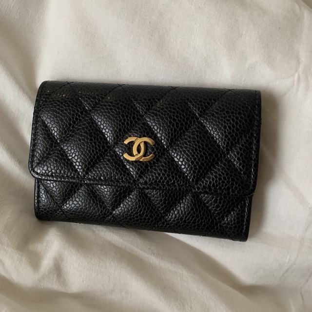 大注目】 CHANEL - 新品未使用 正規品シャネル マトラッセカードケース