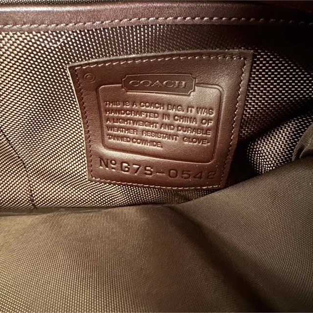 COACH - OLD COACHオールドコーチの茶色ターンロック本革レザー