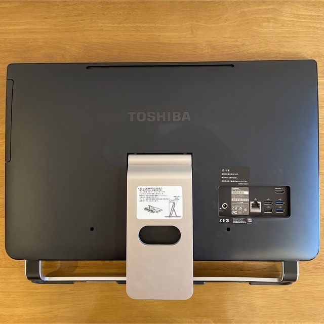 東芝(トウシバ)のTOSHIBA＊dynabook＊D41＊21.5型＊液晶一体型PC スマホ/家電/カメラのPC/タブレット(デスクトップ型PC)の商品写真