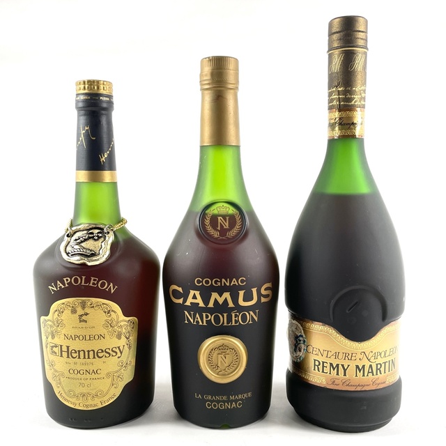 3本 REMY MARTIN CAMUS Hennessy コニャック