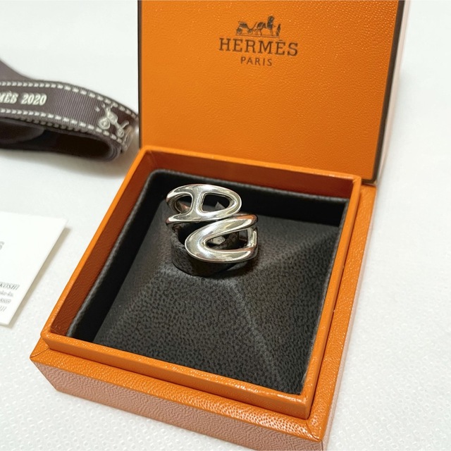 限定特価】 Hermes - エルメス #51 リング ツイスト シェーヌダンクル 限定特価】 Hermes - エルメス #51 リング ツイスト シェーヌダンクル