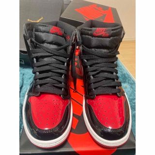 Nike Air Jordan 1 High OG "Patent Bred"(スニーカー)