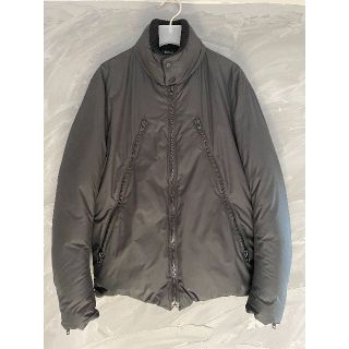 マルタンマルジェラ(Maison Martin Margiela)のMartin Margiela 5zip ダウンジャケット 黒 ハの字 46(ダウンジャケット)