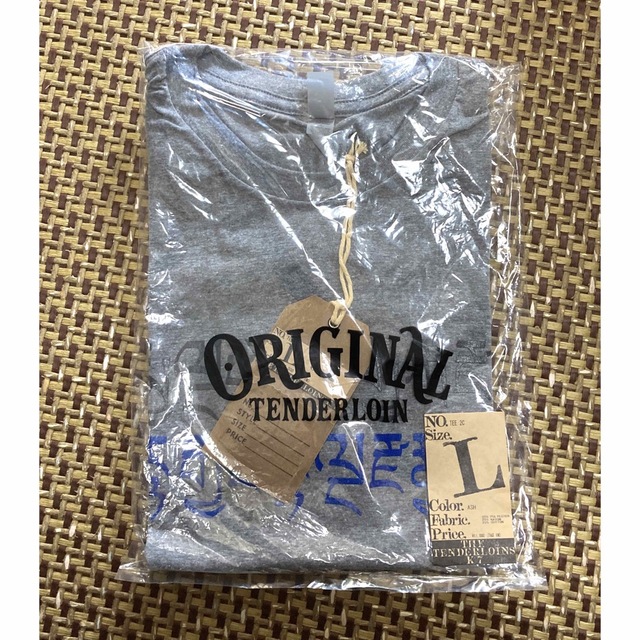 新品未使用 22SS テンダーロイン TEE 2B Tシャツ ブルー アッシュ