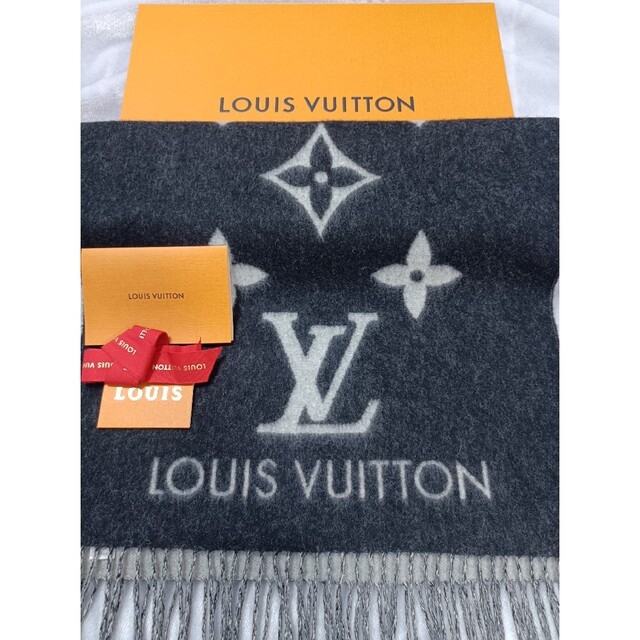 LOUIS VUITTON(ルイヴィトン)のLOUISVUITTON ルイヴィトン エシャルプ レイキャビック マフラー レディースのファッション小物(マフラー/ショール)の商品写真