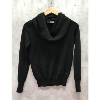 アレキサンダーマックイーン(Alexander McQueen)のMCQ ALEXANDER McQUEEN レディース アレキサンダーマックイーン Sサイズ 羊毛 長袖セーター タートルネック ブラック【中古】【004】【岩】(ニット/セーター)