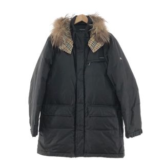 バーバリーブラックレーベル(BURBERRY BLACK LABEL)の〇〇BURBERRY BLACK LABEL バーバリーブラックレーベル メンズ ジャケット ダウンジャケット サイズL BMP03-538-09 ブラック(ダウンジャケット)