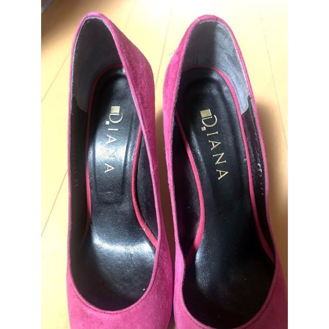 DIANA(ダイアナ)のDIANA ダイアナ パンプス ピンク レディースの靴/シューズ(ハイヒール/パンプス)の商品写真