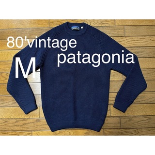 パタゴニア(patagonia)の貴重！80'vintage patagonia ニット　セーター　ミリタリー(ニット/セーター)