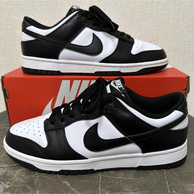 極美品 27.0cm NIKE DUNK LOW RETRO パンダ おまけつき