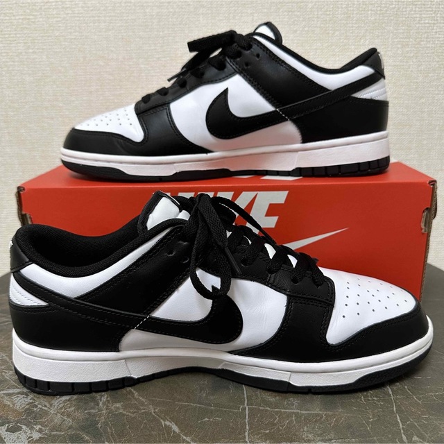 極美品 27.0cm NIKE DUNK LOW RETRO パンダ おまけつき