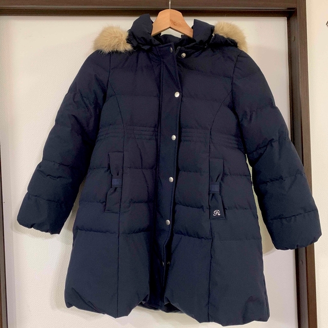 ポンポネット ダウンコート 140 美品 - ジャケット/上着