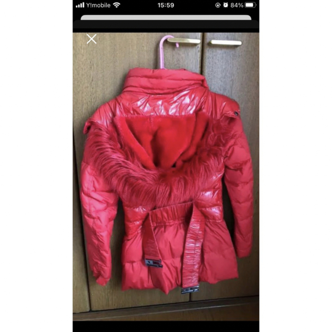 ARMANI EXCHANGE - AX アルマーニエクスチェンジ 赤 ダウン ARMANI EXCHANGE - AX アルマーニエクスチェンジ 赤 ダウン