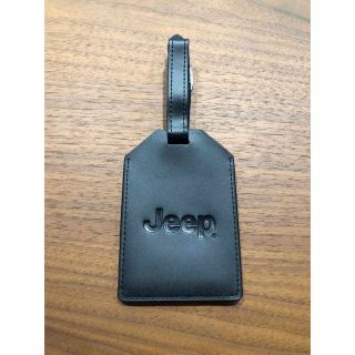 ジープ(Jeep)のジープ　オリジナルラゲッジタグ　牛皮革(ノベルティグッズ)