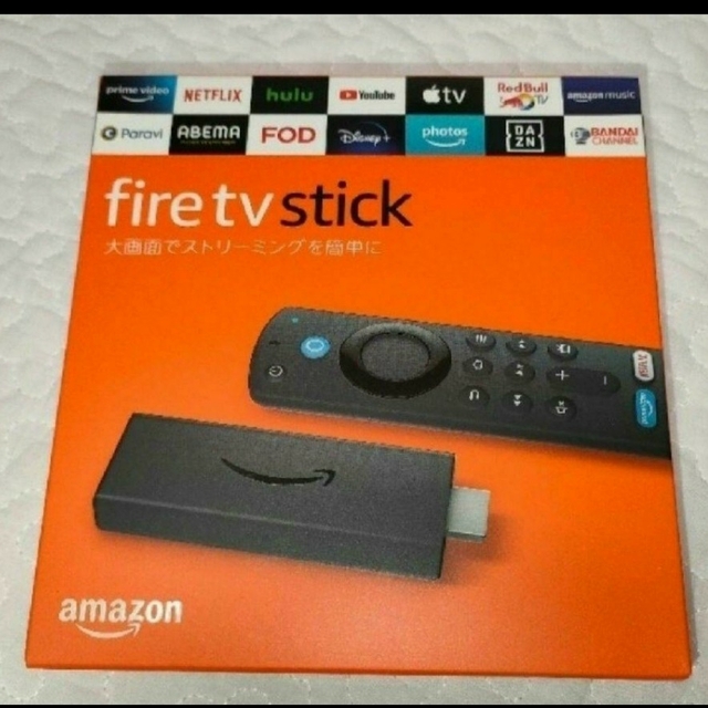 新品 Amazon Fire TV Stick Alexa対応音声認識リモコン付 スマホ/家電/カメラのテレビ/映像機器(その他)の商品写真