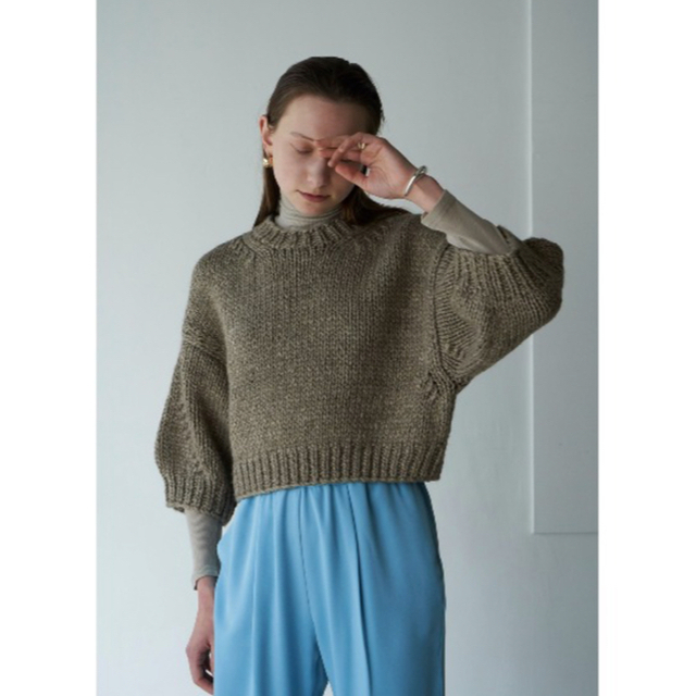 【CLANE】DOME HAND KNIT TOPS