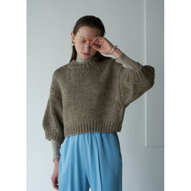 CLANE(クラネ)の【CLANE】DOME HAND KNIT TOPS レディースのトップス(ニット/セーター)の商品写真