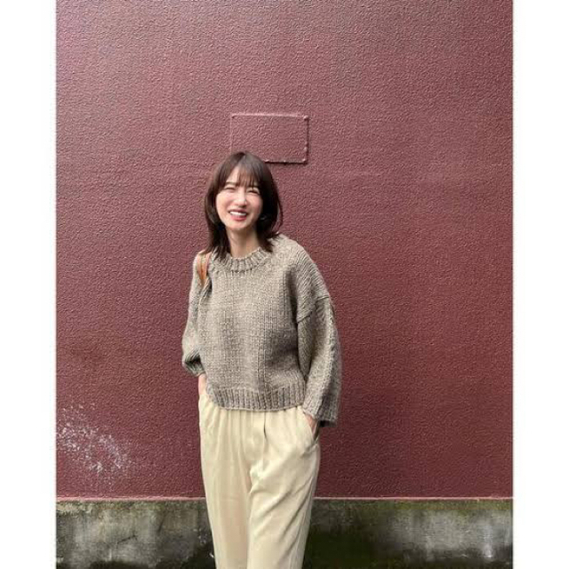 CLANE(クラネ)の【CLANE】DOME HAND KNIT TOPS レディースのトップス(ニット/セーター)の商品写真