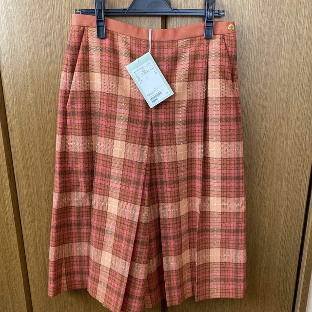 Drawer - 新品タグ付き◇ Drawer ナナコ織チェック柄ショートワイド
