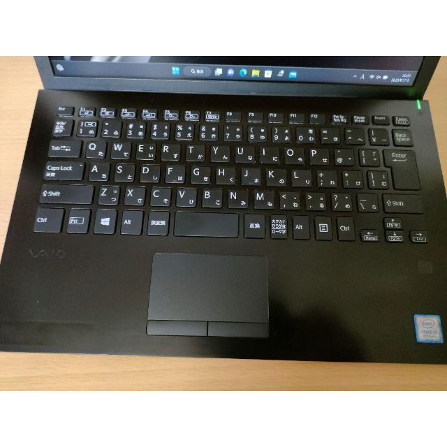 シルバーグレー サイズ 【良品✨VAIO】第8世代Corei5☆ SSD256GB