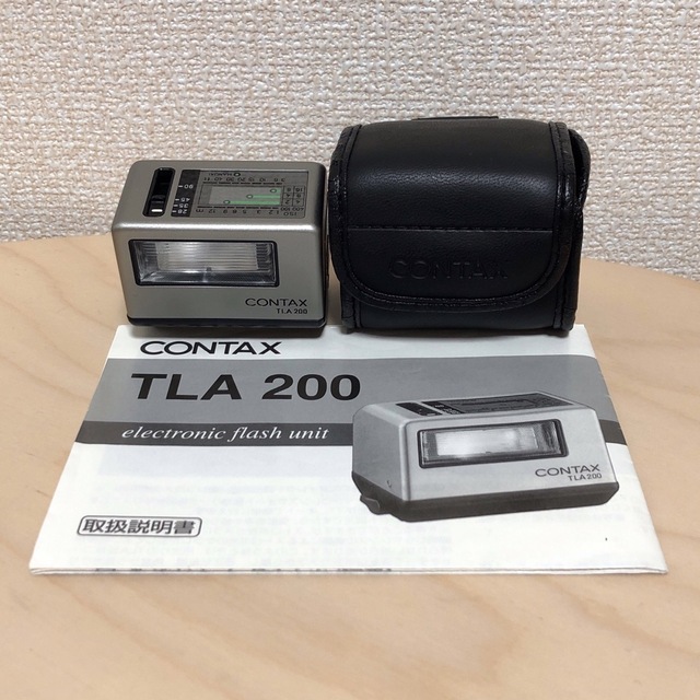 定番人気! 京セラ - CONTAX TLA200 G2用 ストロボ 希少品 美品動作品