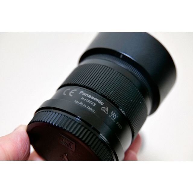 Panasonic(パナソニック)の【中古】LUMIX G 42.5mm/F1.7 ASPH./POWER O.I. スマホ/家電/カメラのカメラ(レンズ(単焦点))の商品写真