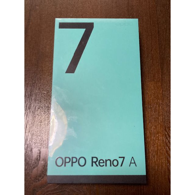 【新品未開封】 OPPO reno7 A スターリーブラック