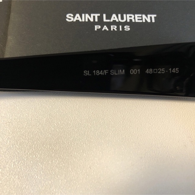 Saint Laurent(サンローラン)のSAINT LAURENT サンローランサングラスSL184F SLIM 001 レディースのファッション小物(サングラス/メガネ)の商品写真
