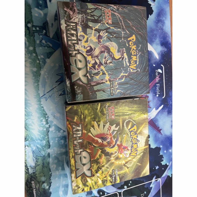 ポケモン - ポケモンカード スカーレットex バイオレットex 各1boxシュリンク付き
