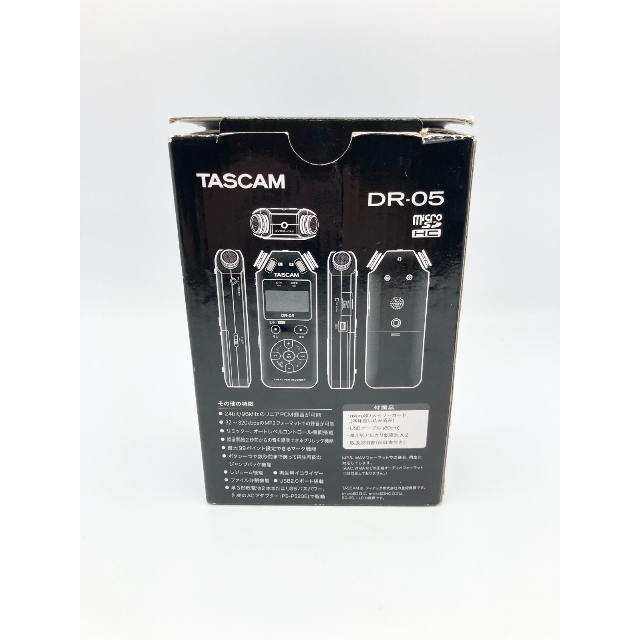 その他箱付き タスカム リニアPCMレコーダーTASCAM DR-05-VER3